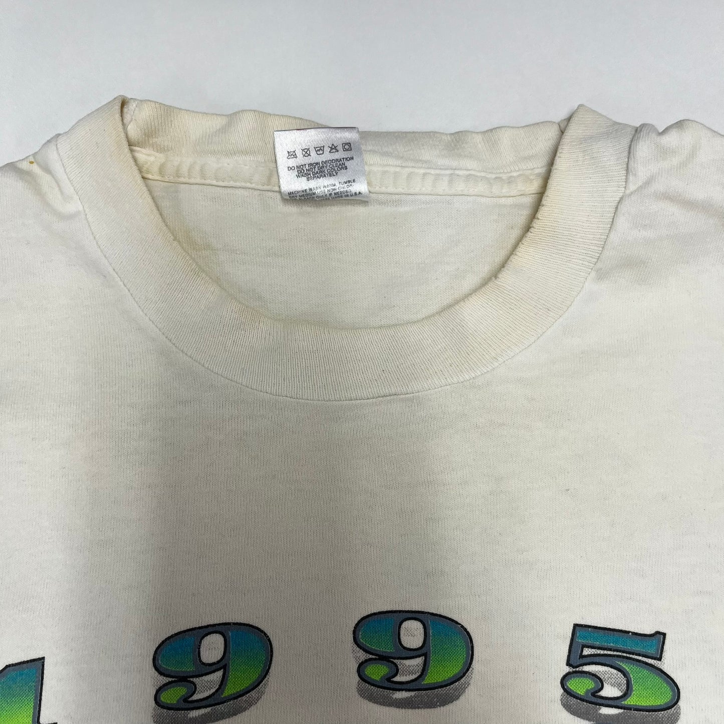 D- Vintage 1995 Nascar Jeff Gordon Hendricks Motorsports Champ Single Stitch Tee