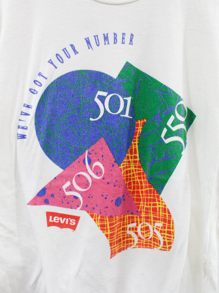 Vintage levis shirt tags sales