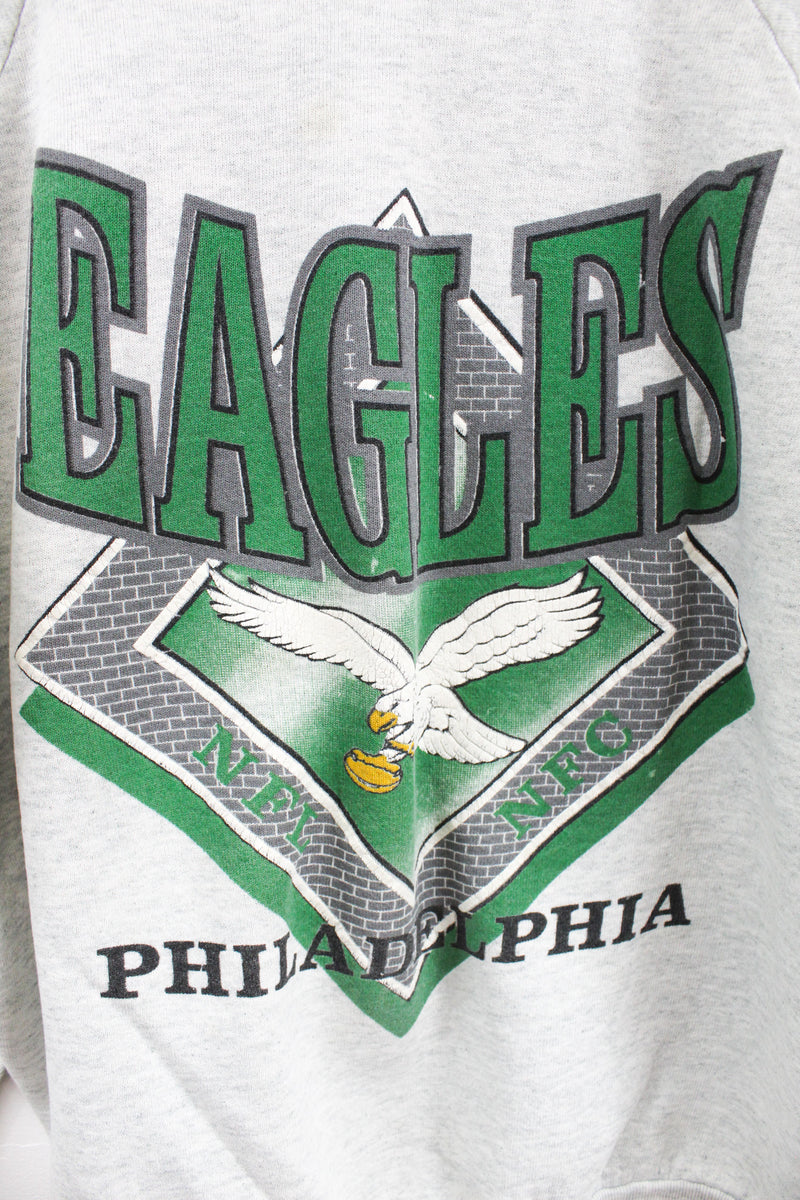 Eagle Sweatshirt Vintage Philadelphia Eagle Crewneck 