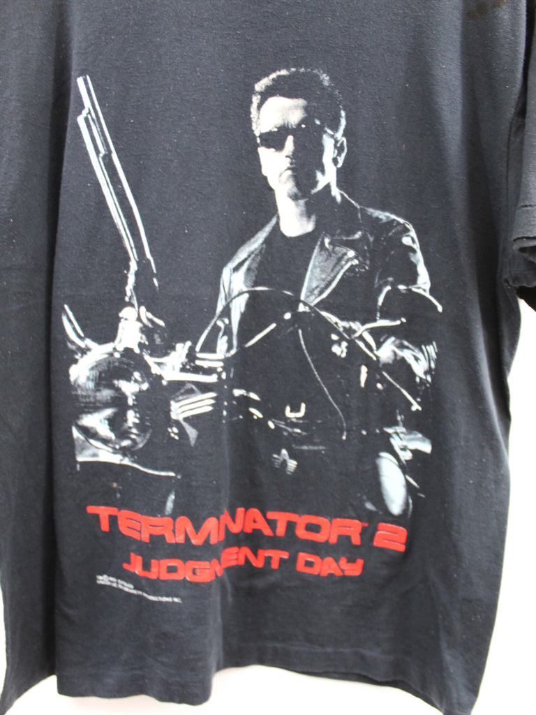 Z- Vintage 1991 The Terminator Judgement Day Graphic Single Stitch Tee – HG  VINTAGE