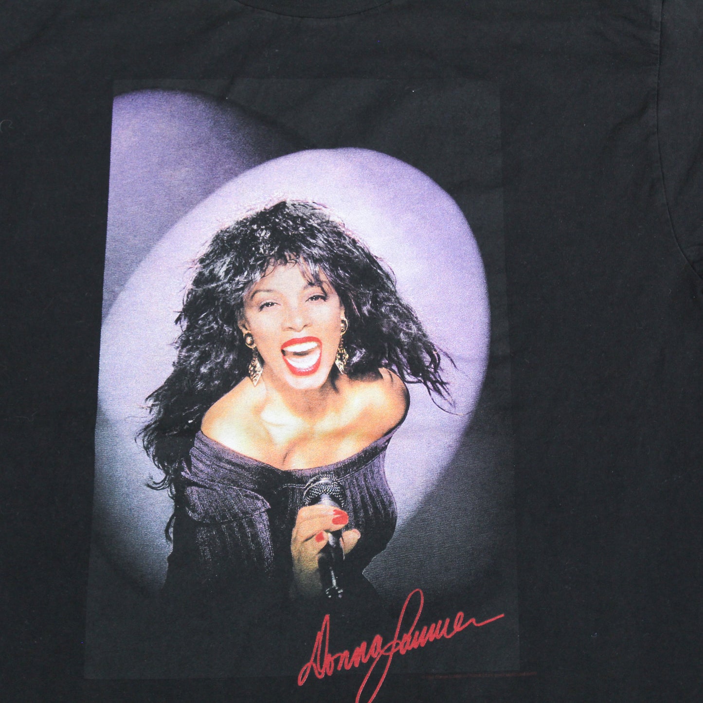 D- Vintage 1995 Donna Summers Endless Summer Giant Tag Tour Tee