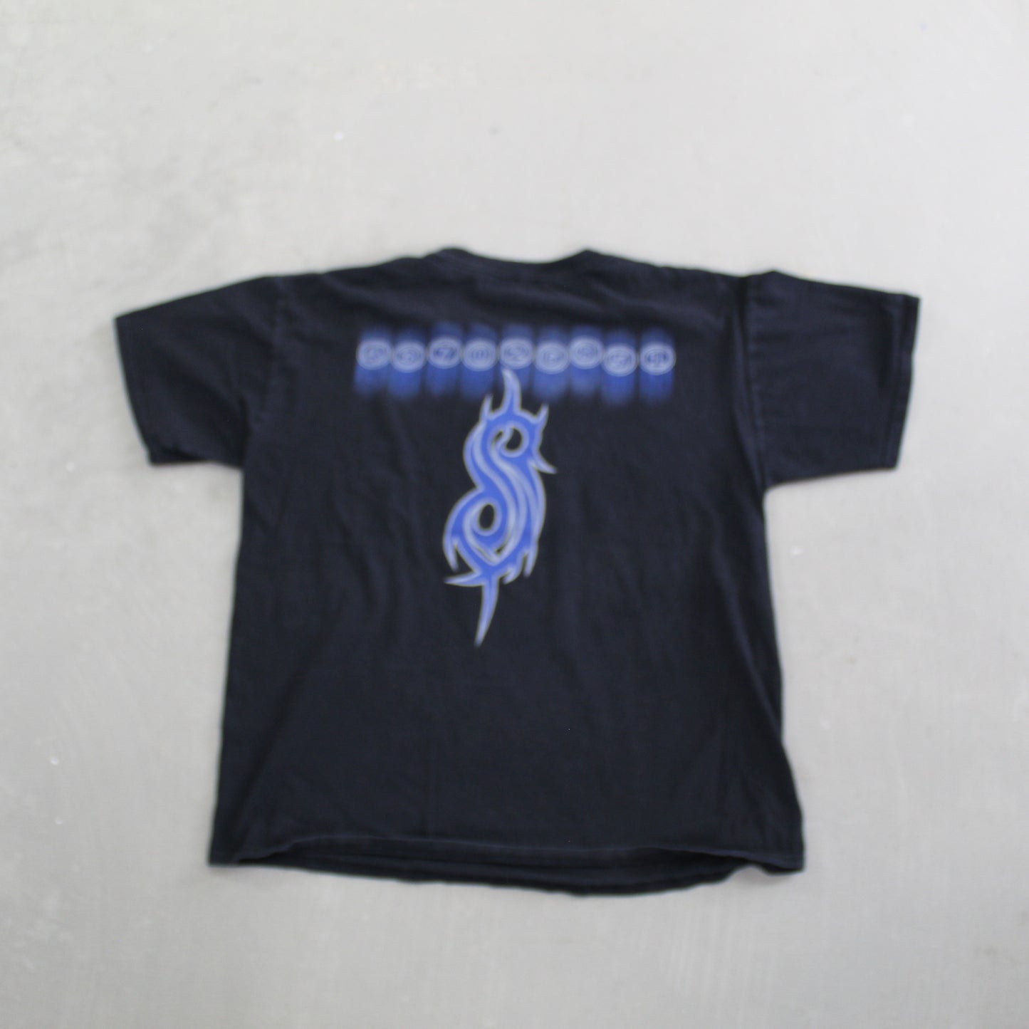 D- Vintage 2001 Slipknot Text & Picture Tee