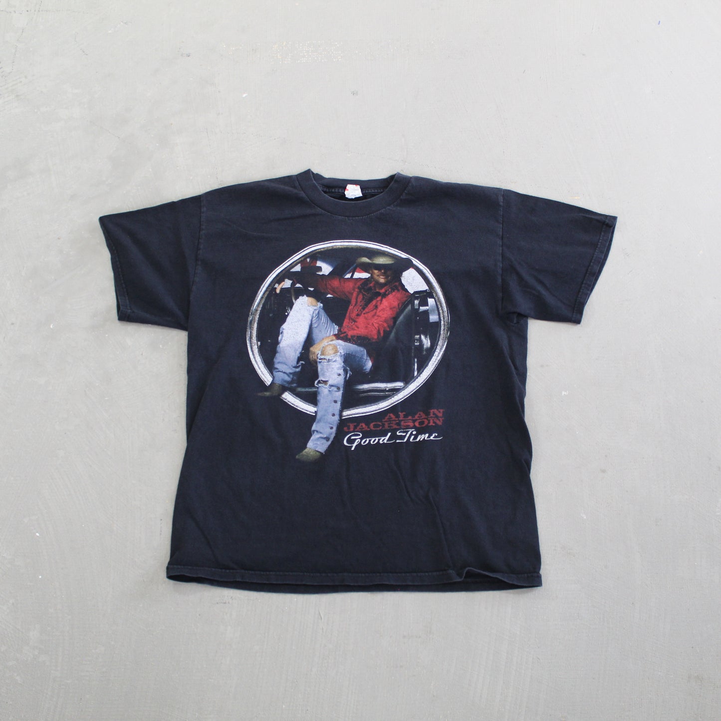 D- 2009 Alan Jackson Good Times Tour Picture Tee