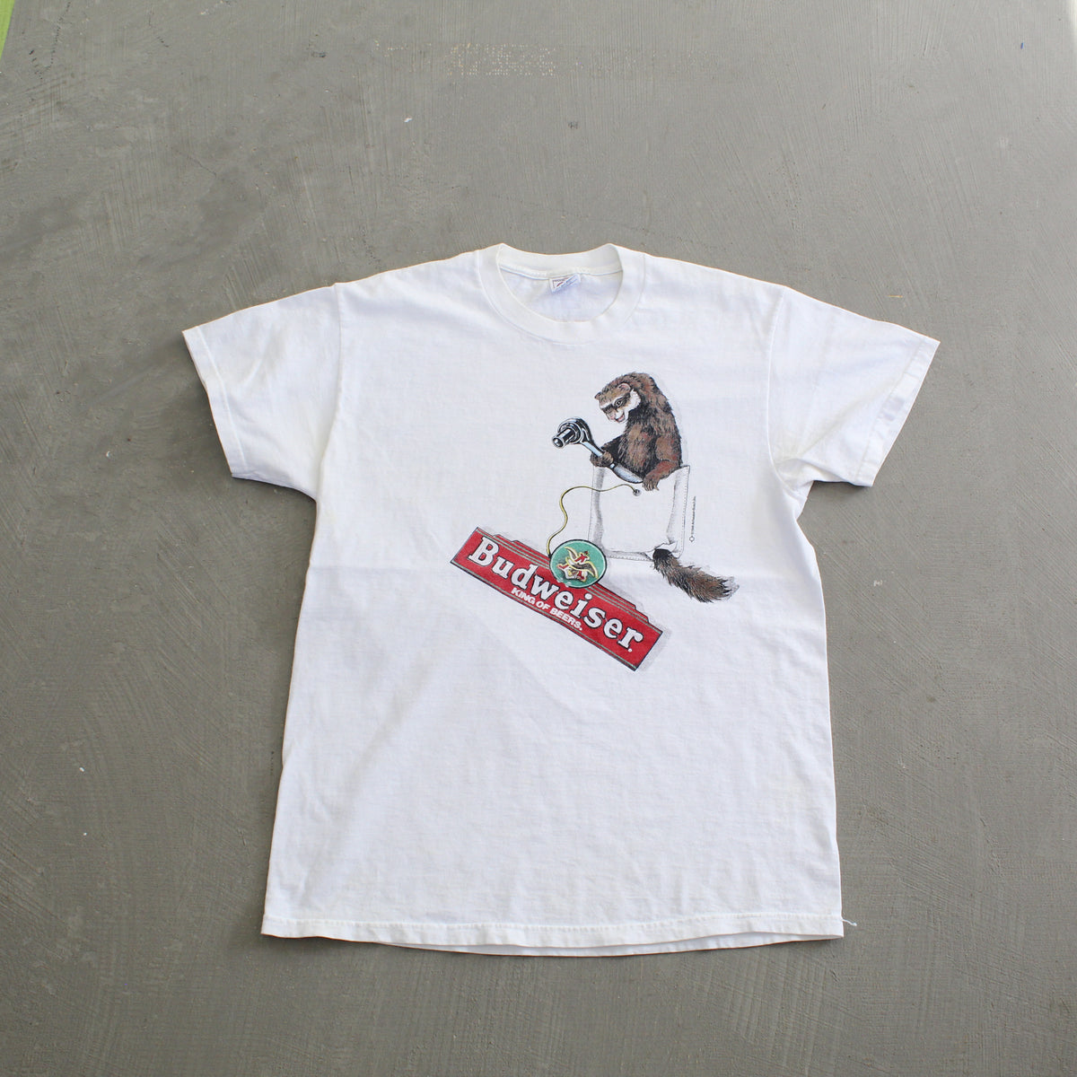 Budweiser Tシャツ カメレオン フェレット Budweiser Tシャツ カメレオン フェレット - メルカリ