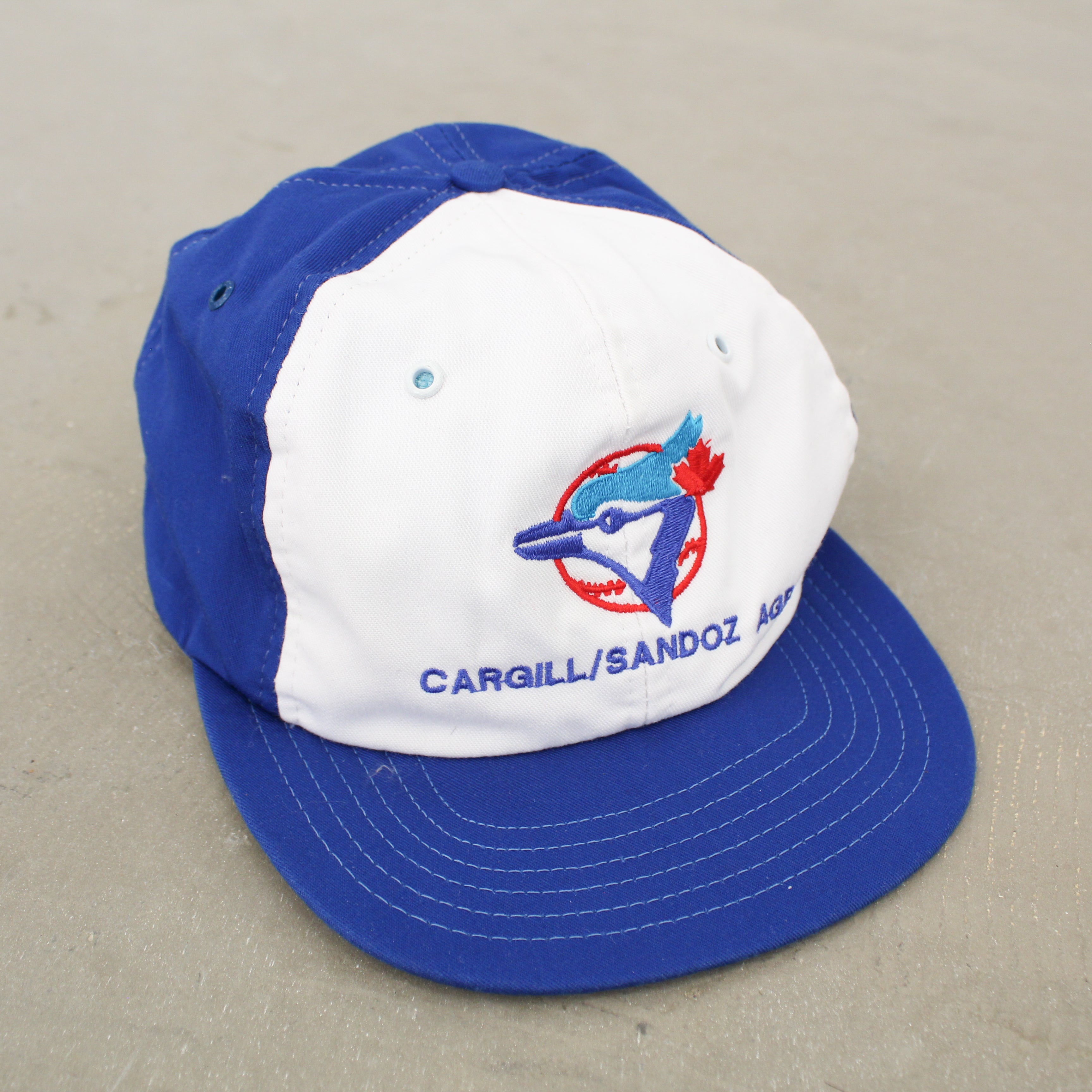 F- Vintage Toronto Blue Jays MLB  Old Logo Snapback Hat