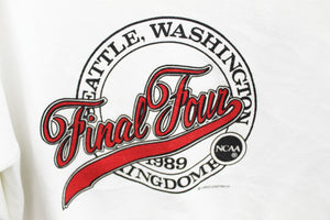 X - Vintage 1989 Seattle Washington Final Four Crewneck