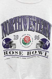 X - Vintage 1996 North Western Rose Bowl Jansport Crewneck
