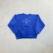 F- Vintage Buffalo Bills NFL Reebok Embroidered Logo Crewneck