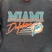 F- Miami Dolphins NFL Mitchell & Ness Graphic Crewneck