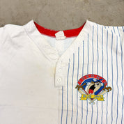 F- Vintage '93 Toronto Blue Jays Looney Tunes Tasmanian Devil Jersey