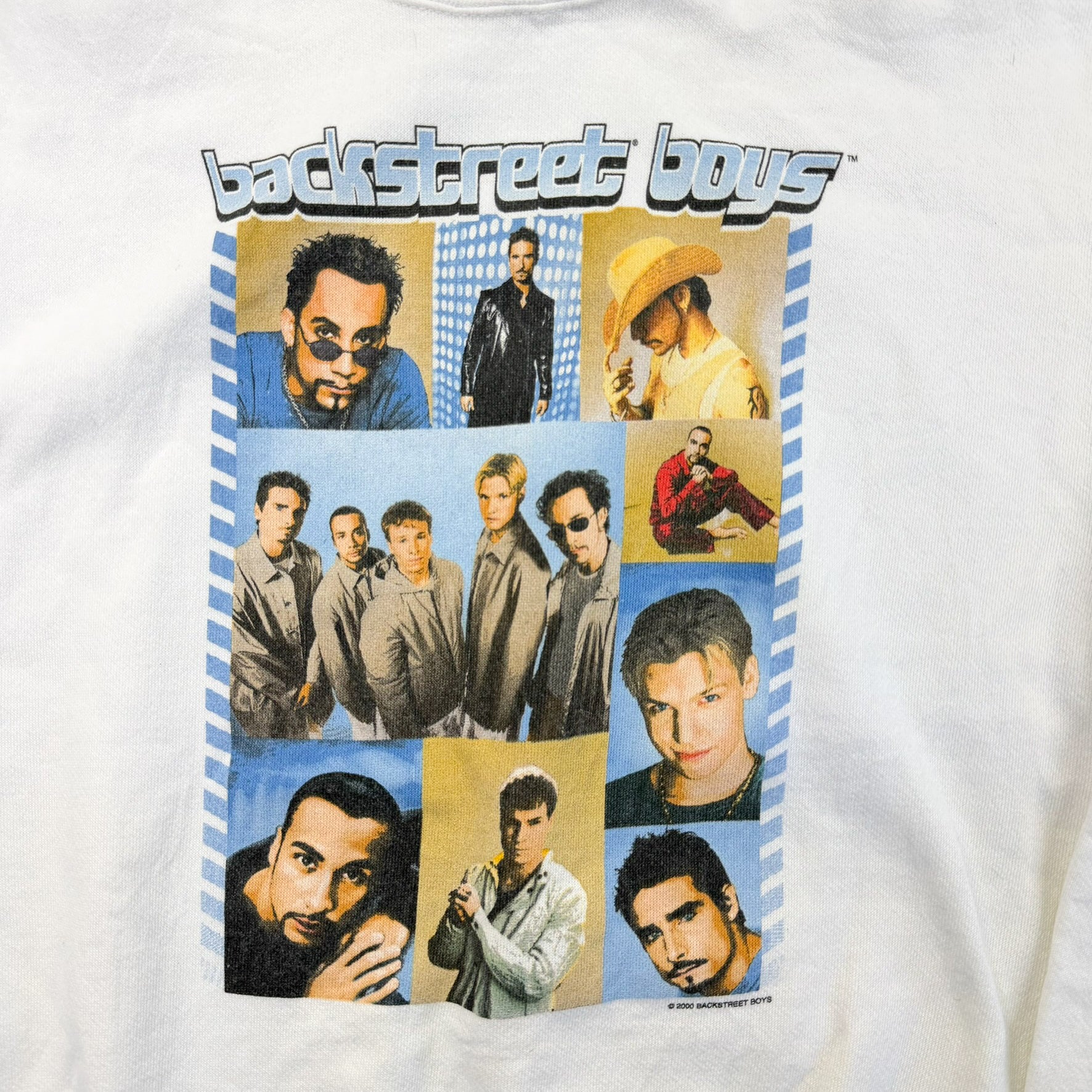 F- Vintage '00 Backstreet Boys Picture Crewneck