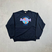 F- Vintage Hard Rock Cafe London Logo Crewneck
