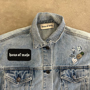 F- HOM Nirvana Picture & Text Reworked Custom Denim Jackets
