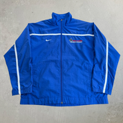J- Vintage '04 Nike Team Foot Locker Cross Country Championship Lightweight Zip Up Jacket - M