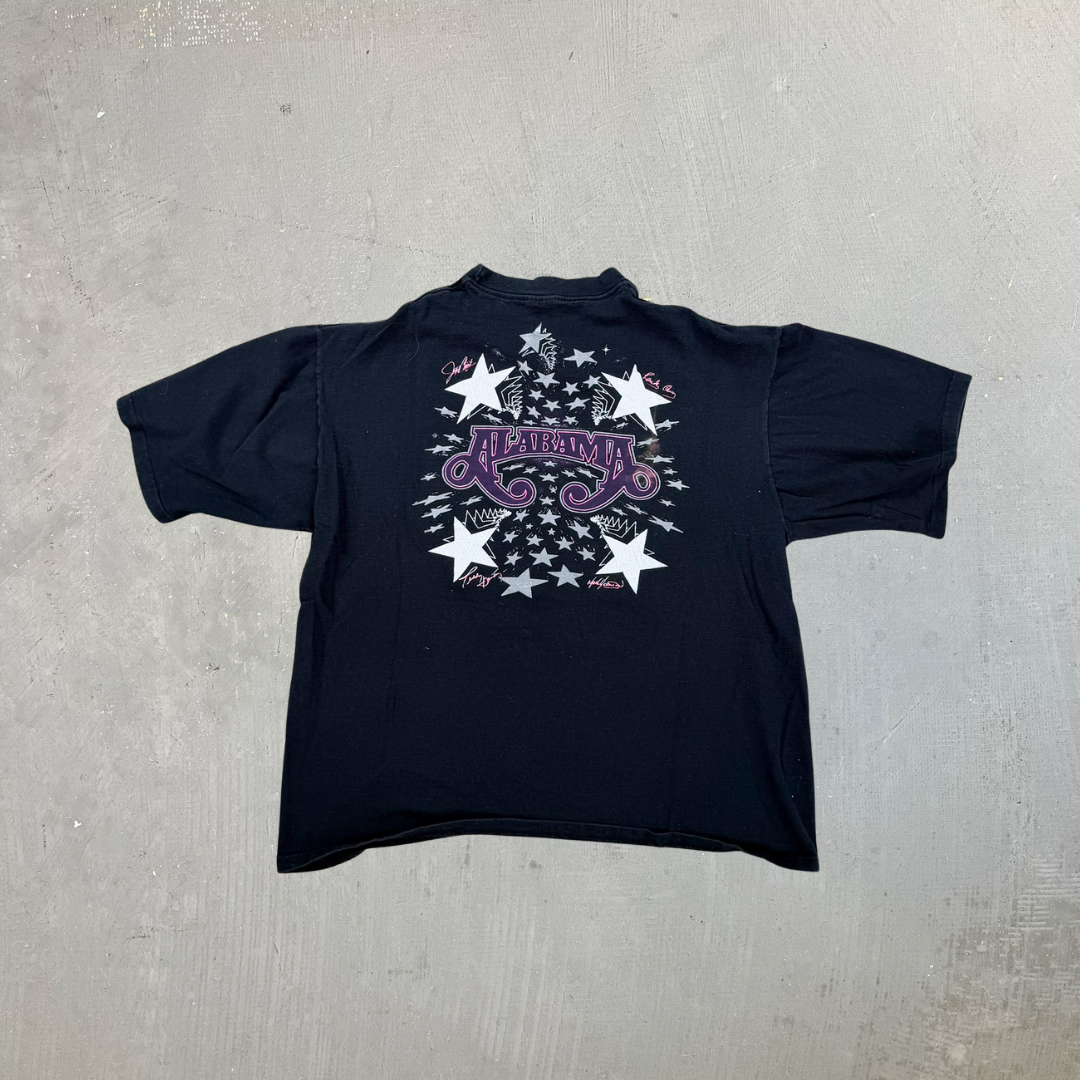 F- Vintage Alabama Picture Graphic Made In USA Single Stitch Tee