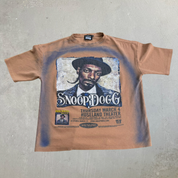 J- Snoop Dogg Boran Sake Collection Picture & Text Tee - 3XL (fits XL)