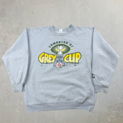 J- Vintage '97 CFL Edmonton Grey Cup Starter Graphic Crewneck - M