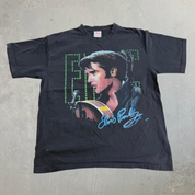 J- Vintage Elvis Presley XO Jeans USA Graphic Tee - XL