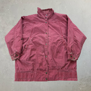 J- Vintage London Fog Zip Up Bomber Style Lightweight Jacket - 6 reg (L)