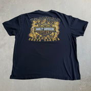 J- Vintage '13 Harley Davidson Sturgis Rally South Dakota Graphic Tee - 2XL