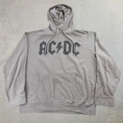 J-  AC/DC Picture Collage Reprint Graphic Hoodie - M