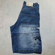 J- Vintage South Pole Denim Cargo Jorts - 32 waist 12 inseam