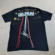 J- Vintage '06 Cirque Du Soleil Delirium Jumbo Print Graphic Made In USA Tee - 2XL (fits XL)