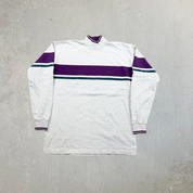 F- Vintage LL Bean Made In USA Long Sleeve Turtle Neck Style Tee