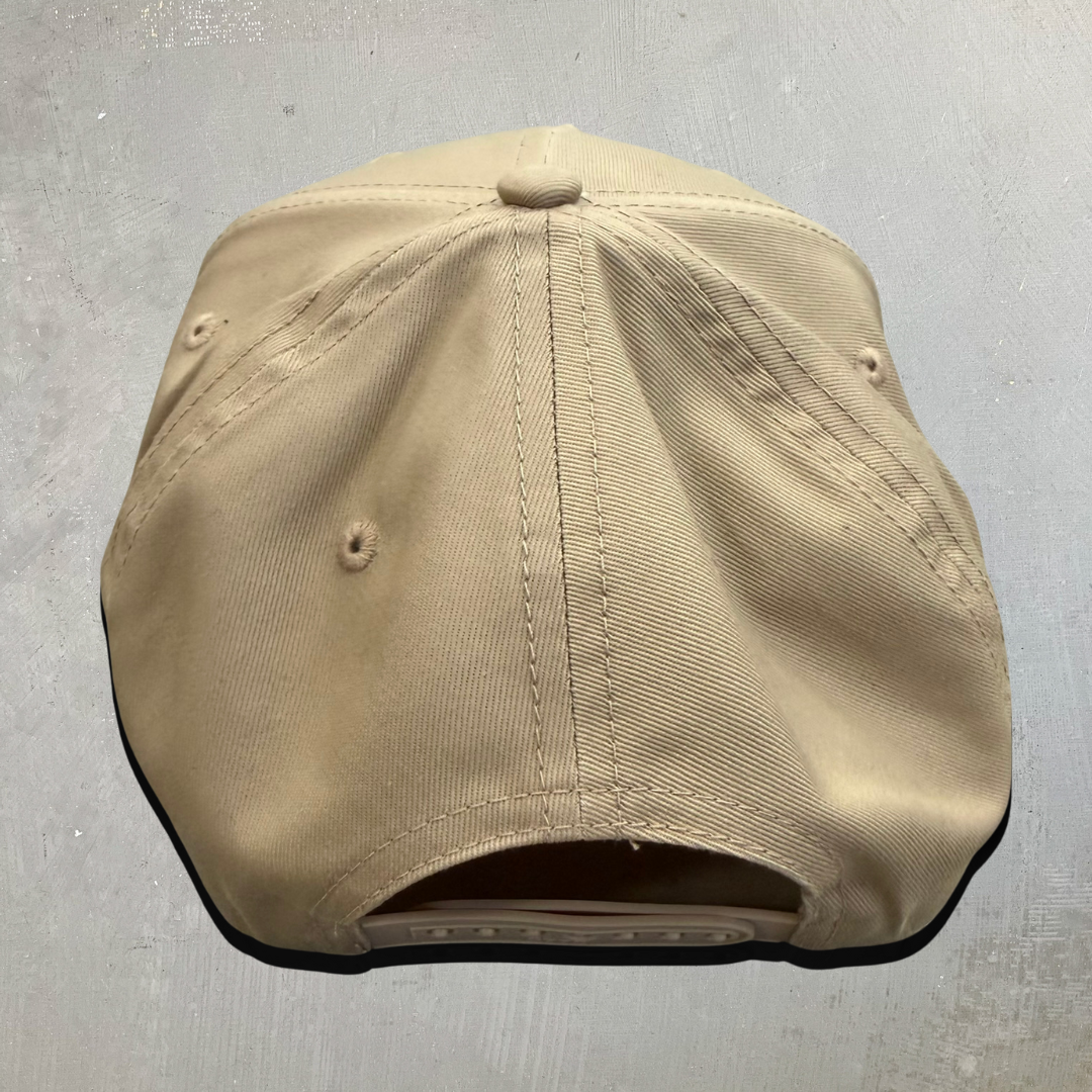 E- HG Tennis Club Tan 5 Panel Hat