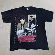 J- Vintage '94 The Elvis Show Pictures Graphic Made In USA Single Stitch Tee - L