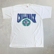 J- Vintage 90s Chilliwack BC Canada Graphic Text Single Stitch Tee - XL