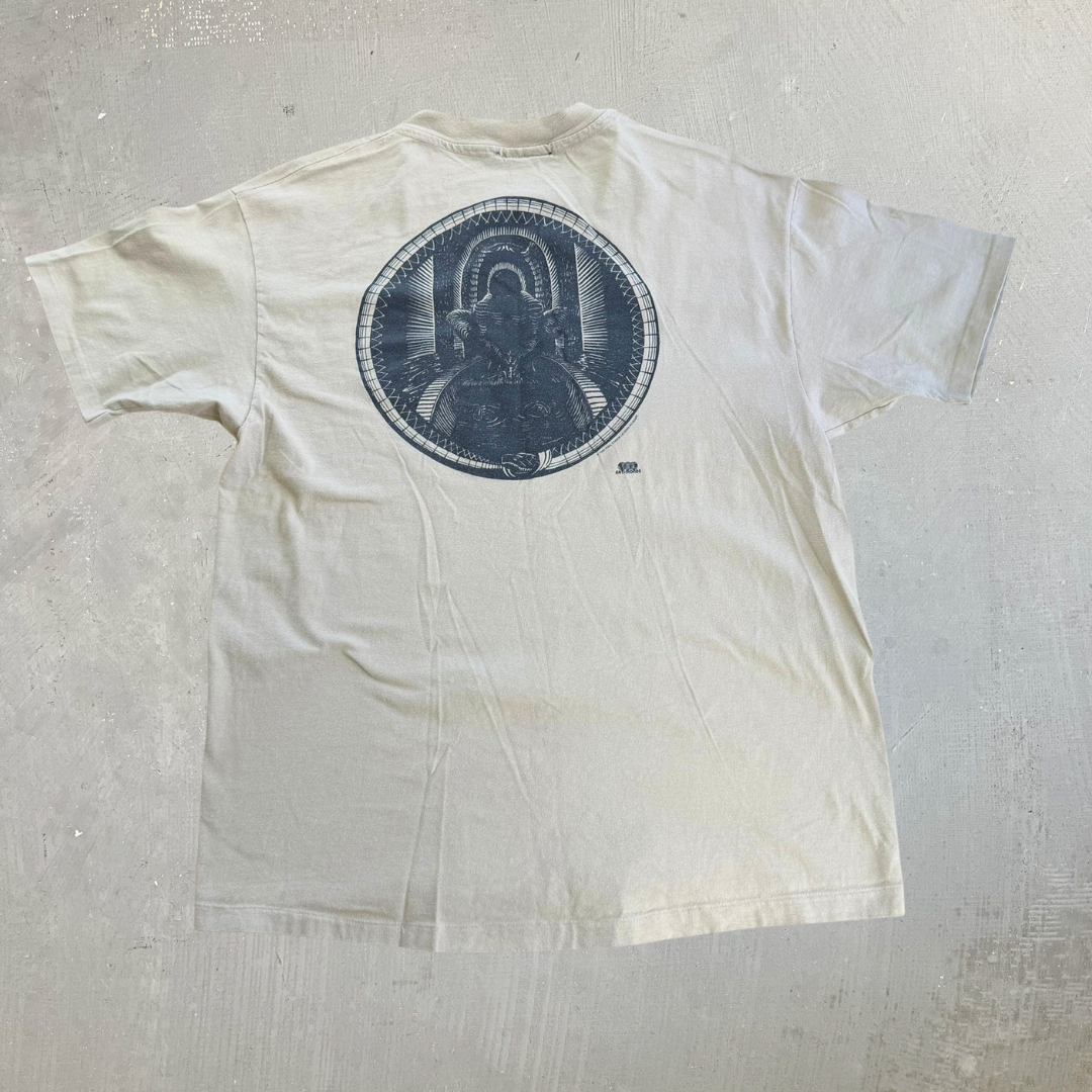 J- Vintage '95 Tool Tan Undertow Graphic Made In USA Single Stitch Tee - XL