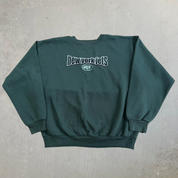Vintage New York Jets NFL Logo Athletic Embroidered Text & Logo Made In Canada Crewneck - XL (fits L)