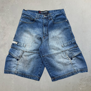 J- Vintage South Pole Denim Cargo Jorts - 32 waist 12 inseam