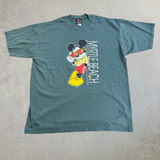 J- Vintage Disney Mickey Unlimited Myrtle Beach Graphic Made In USA Tee - L