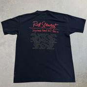 J- Vintage '91 Rod Stewart Vagabond Heart Tour Picture Made In USA Single Stitch Tee - L