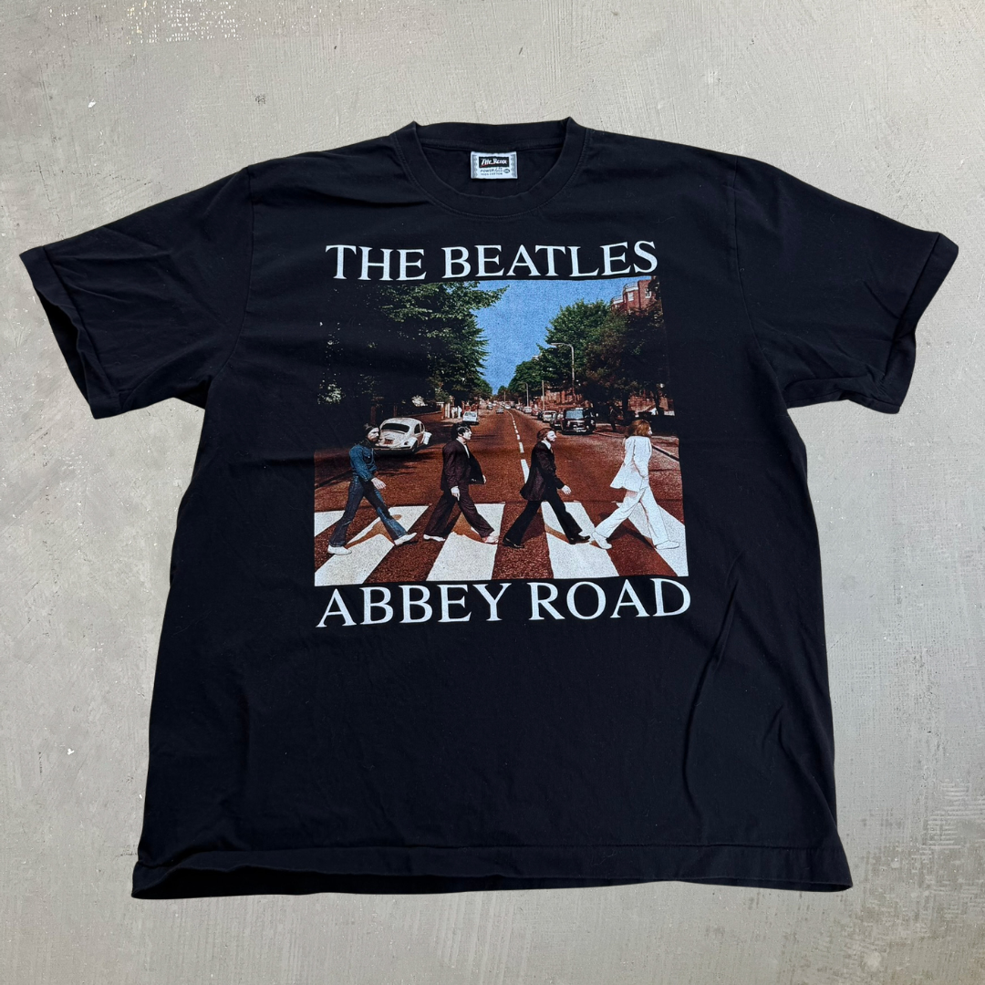 J- The Beatles Abbey Road Picture Graphic  Tee - 2XL