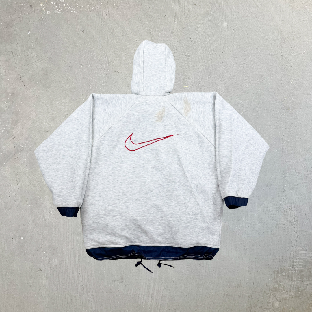 F- Vintage Reversible Nike Zip Up Sweatshirt Windbreaker