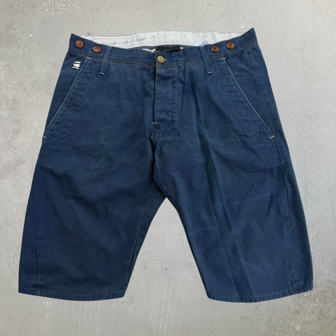 J- Vintage G-Star Raw Denim Jorts - 36 waist 11.5 inseam