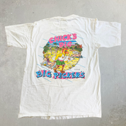 J- Vintage '88 Big Pecker Bar & Grill Graphic Made In USA Single Stitch Tee - L