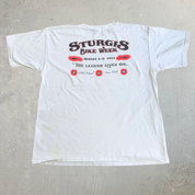 J- Vintage '04 Sturgis Black Hills Rally 64th Annual Bike Week Graphic Tee - XL