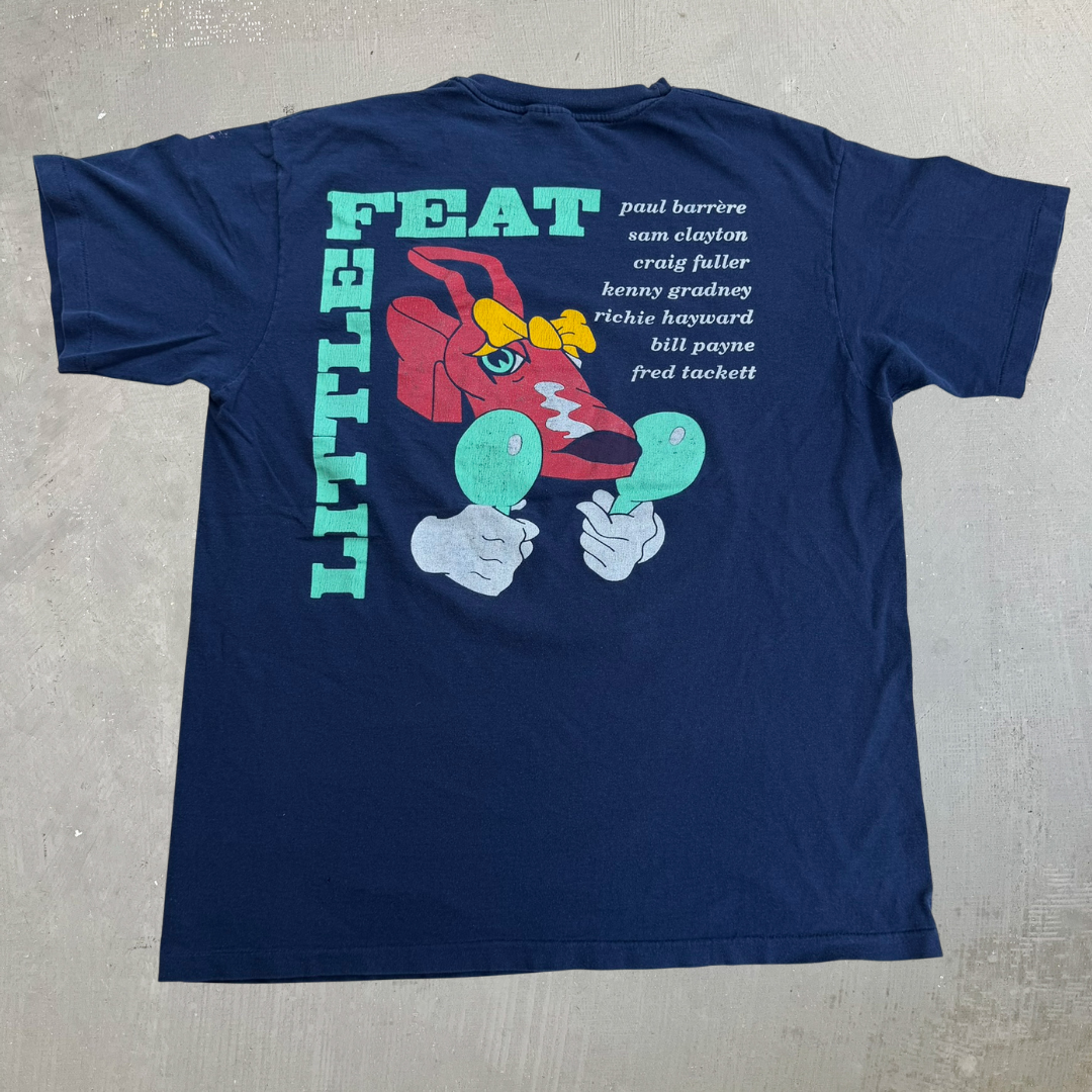 J- Vintage '90 Little Feat Representing the Mambo Album Cover Made In USA Single Stitch Tee - L