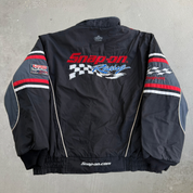 Vintage 90s Snap On Racing Choko Motorsport Zip Up Winter Jacket - 2XL