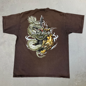 J- Vintage Hard Rock Cafe San Francisco Tiger & Dragon Graphic Tee - L