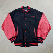 F- Vintage '02 United Tribes Softball Tournament Champions Varsity Jacket - XL