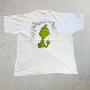 J- Vintage Dr. Seuss The Grinch Graphic Single Stitch Tee - XL