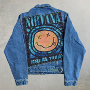 HOM Nirvana Come As You Are Reworked Denim Jacket - M