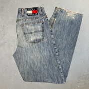 J- Vintage Tommy Hilfiger Straight Leg Jeans - 34x32