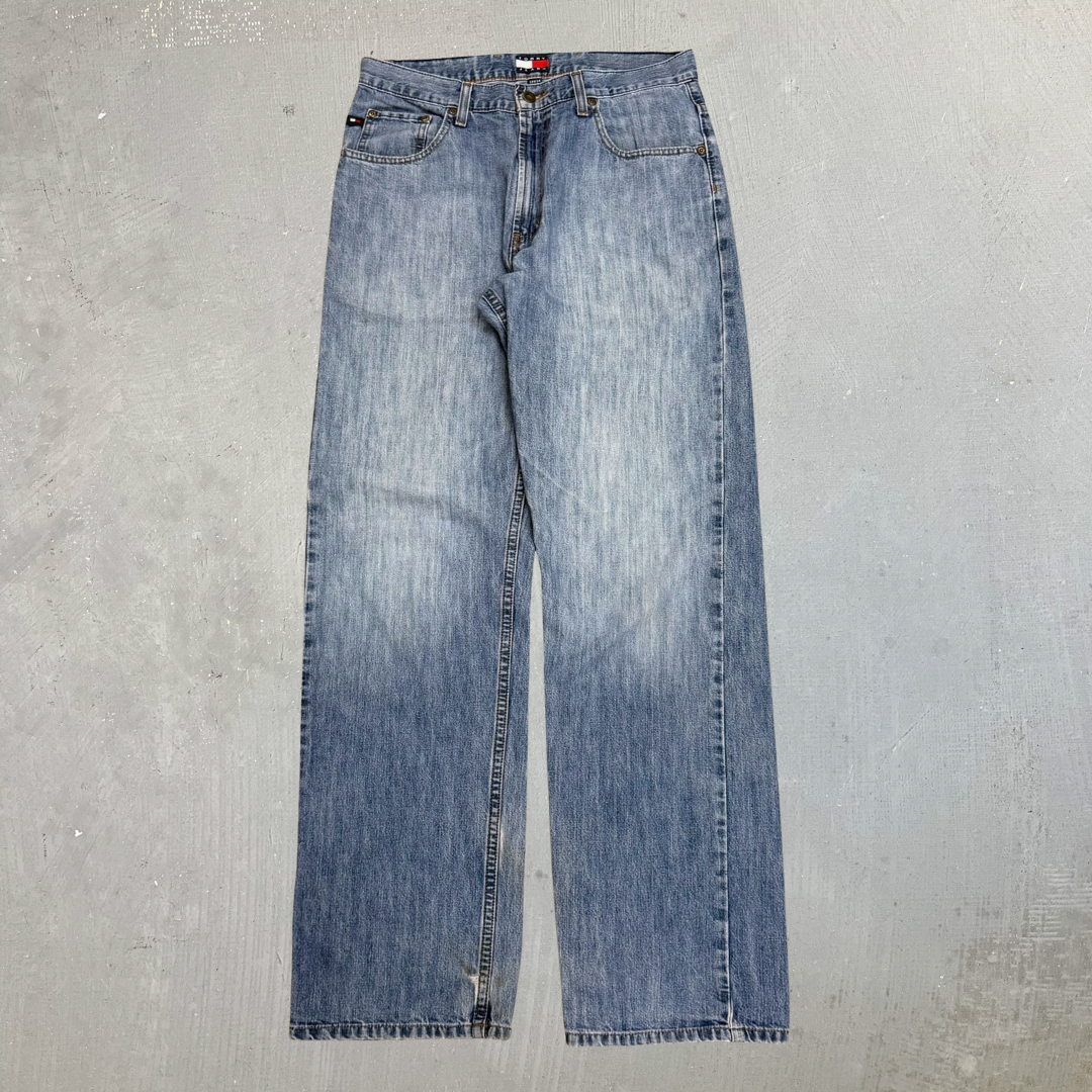 J- Vintage Tommy Hilfiger Straight Leg Jeans - 34x32