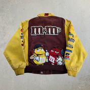 J- Vintage Nascar Jeff Hamilton m&m's Elliott Sadler Racing Jacket - Toddler L